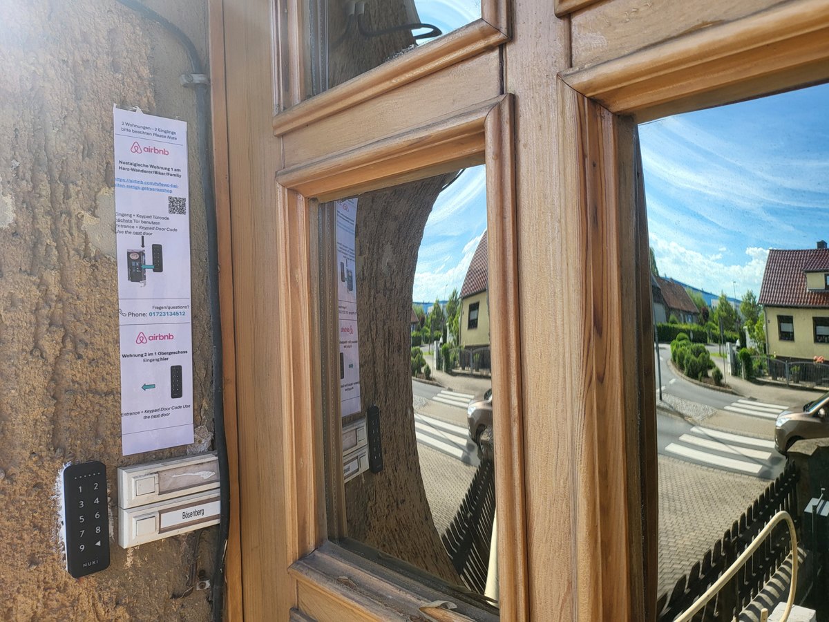 Keypad außen für Rettig Haus Obergeschoss
