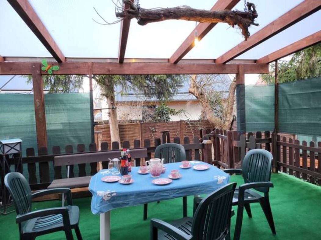 Überdachte Terrasse