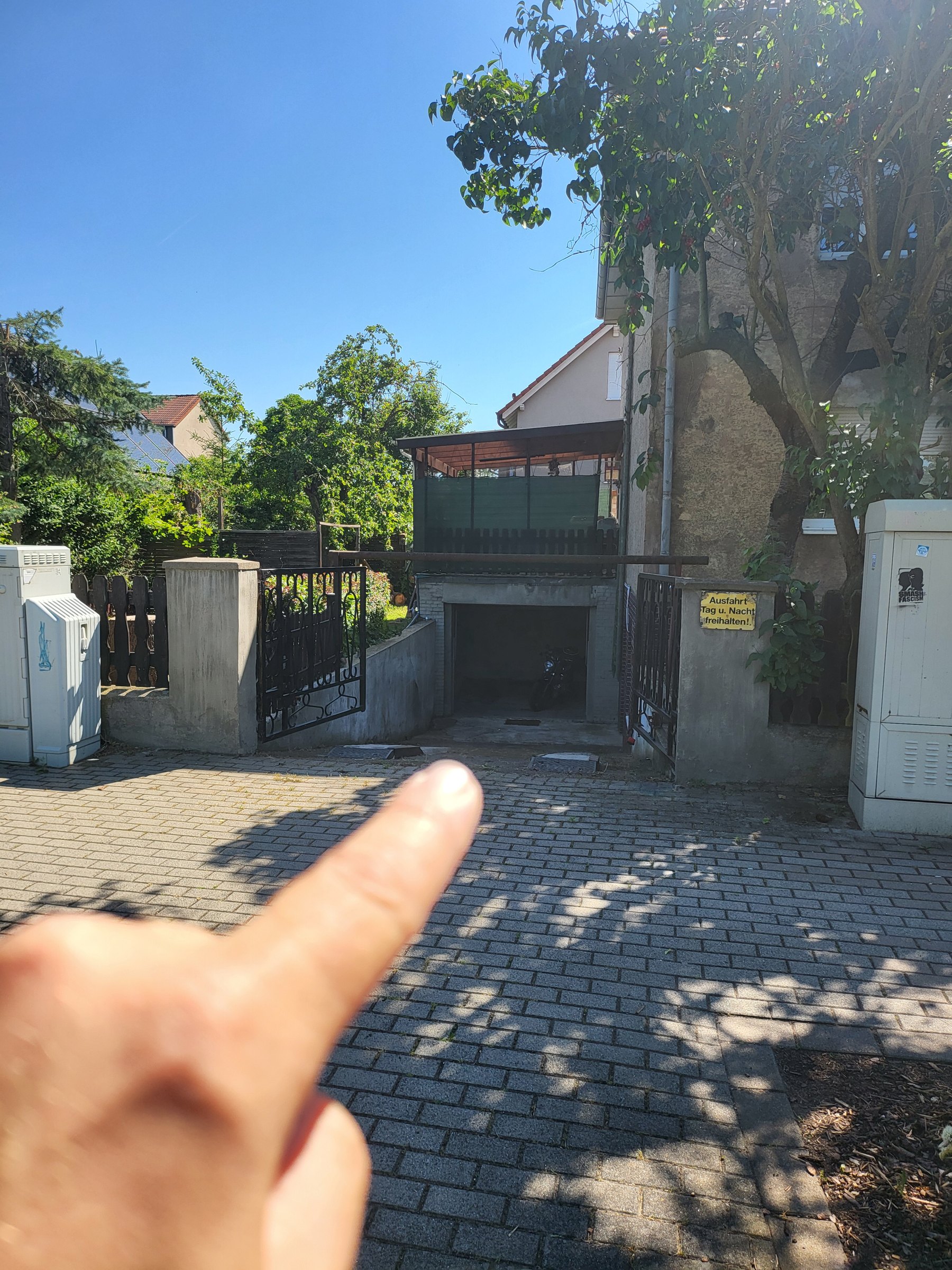 Garagenberg mit Tor