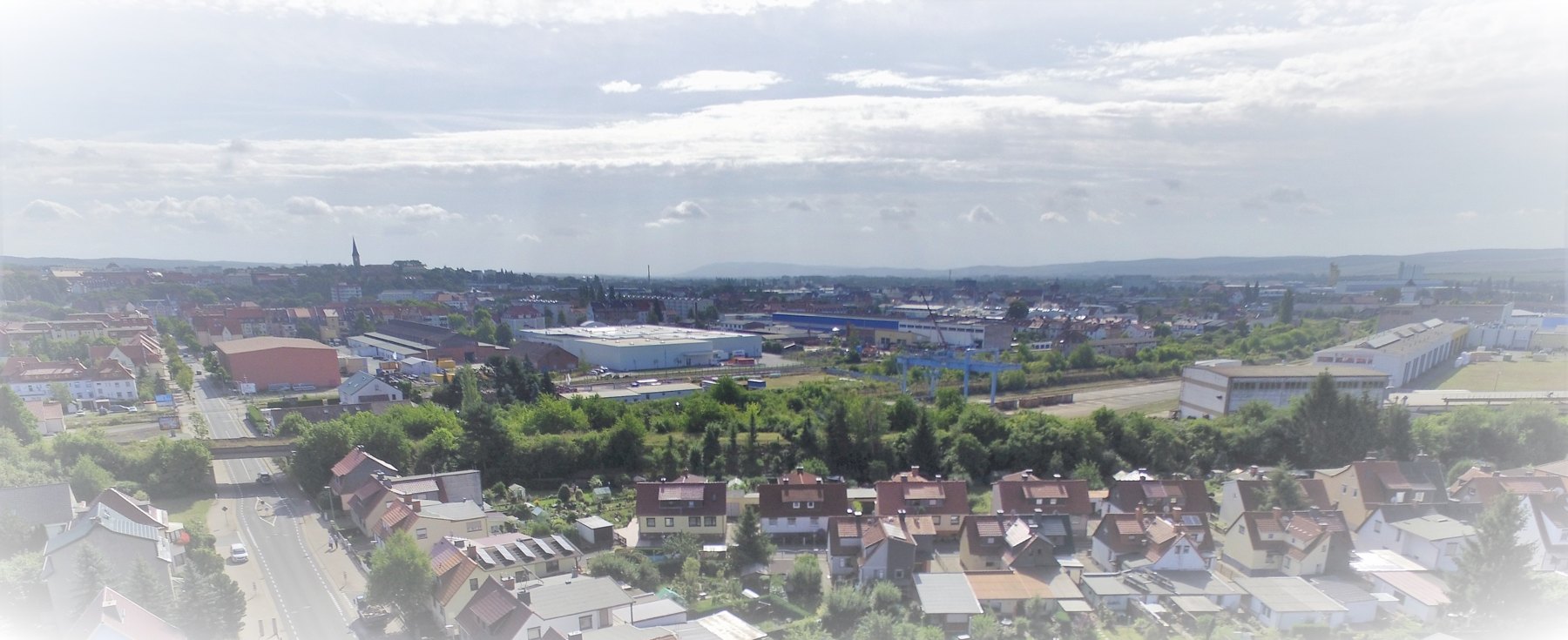 Blick über Nordhausen